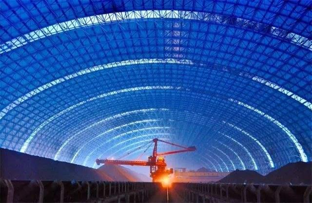 梅州亿优钢构工程师为您解析原料场封闭技术的特点和类型